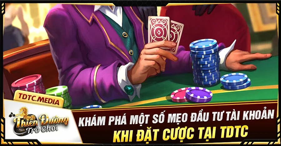 Mẹo đầu tư tài khoản khi đặt cược