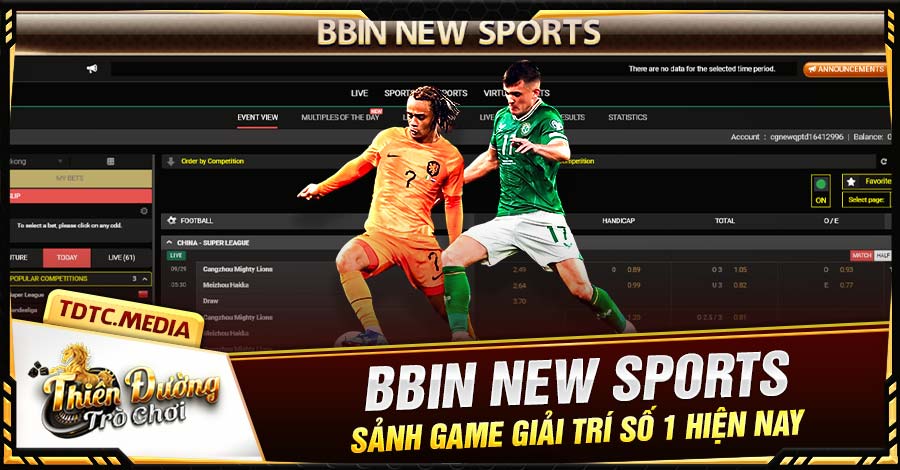 BBIN New Sports
